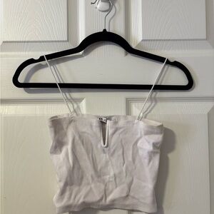 Zara White Camisole Top